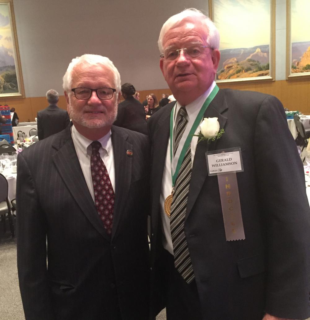 ECU’s Dr. Gerald Williamson Inducted Into Oklahoma Higher Education